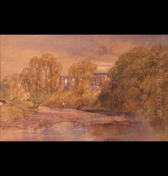 Bolton Abbey From The Wharf - view 1