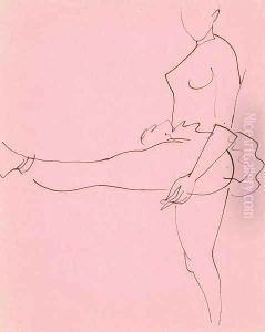Pink Ballerina by Jerzy Faczynski