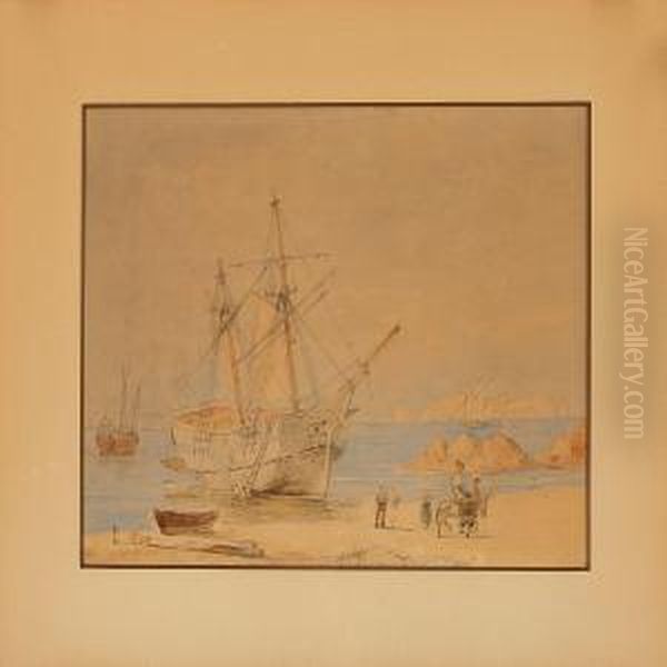 Coastal Scene From Normandy - view 1