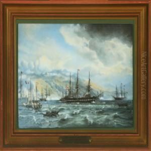 Fregattenjylland Under Island 1874