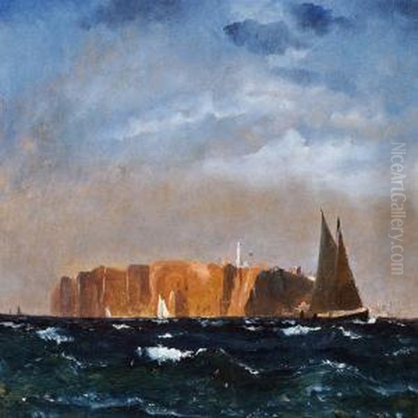 Ships Off The Coast Of Helgoland - view 1