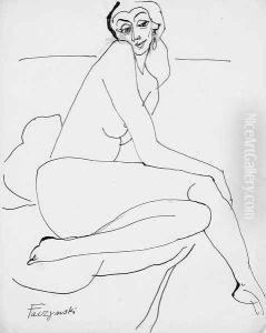 Woman II by Jerzy Faczynski