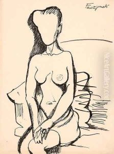 Semi-Nude I by Jerzy Faczynski
