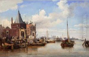 Amsterdam Harbour By The Rokin Amsterdam Harbour By The Rokin