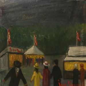Scenery From Amusement Park Bakken by Jens Sorensen