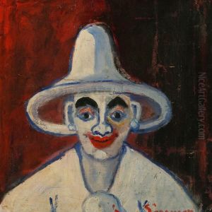 Portrait Of Pierrot by Jens Sorensen