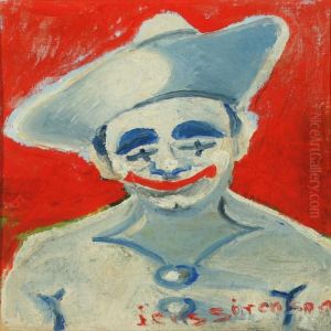 Portrait Of Pjerrot by Jens Sorensen