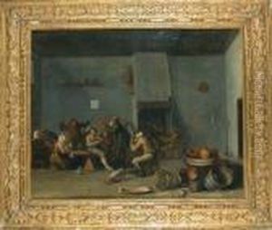 Revelers In A Tavern