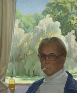 Self Portrait by Savely Sawelij Sorin /