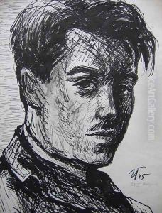 Self-Portrait by Jerzy Faczynski