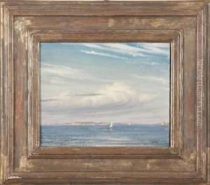 With Small Sail Boats" by George William Sotter