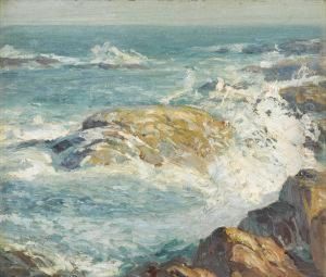 A Rocky Coast by George William Sotter