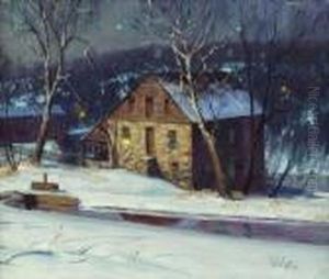 A Winter's Night By The Delaware Canal A Winter's Night By The Delaware Canal