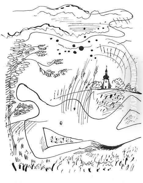 Landscape with a Woman - view 1