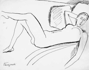 Nude I by Jerzy Faczynski