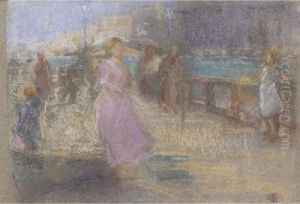 Lungo Il Naviglio by Giovanni Sottocornola