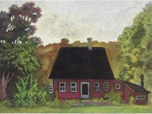 Red House by Serge Iurevich Soudeikine