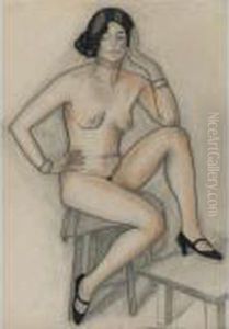 Nude by Serge Iurevich Soudeikine