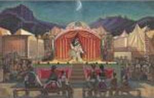 The Traveling Circus by Serge Iurevich Soudeikine