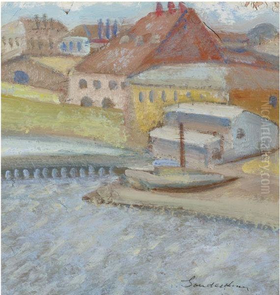 Buildings On A Canal - view 1