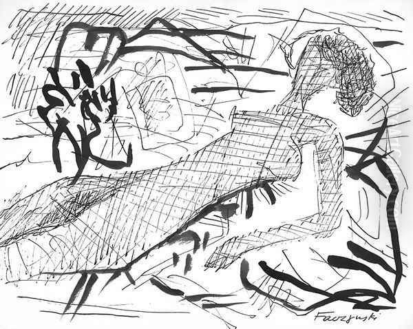 Reclining Woman - view 1