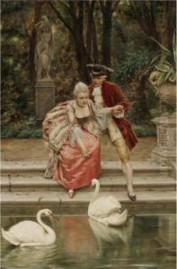 Feeding The Swans by Frederic Soulacroix