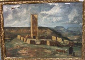 "berger Devant Un Ziggourat"
Huile Sur Toile, Signee En Bas A Gauche. by Frederic Soulacroix