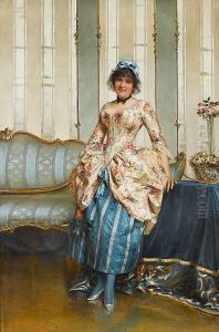 An Elegant Maid by Frederic Soulacroix