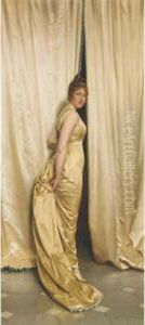 Soft Satins And Silks by Charles Joseph Frederick Soulacroix