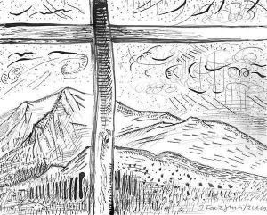 Landscape with a Cross
