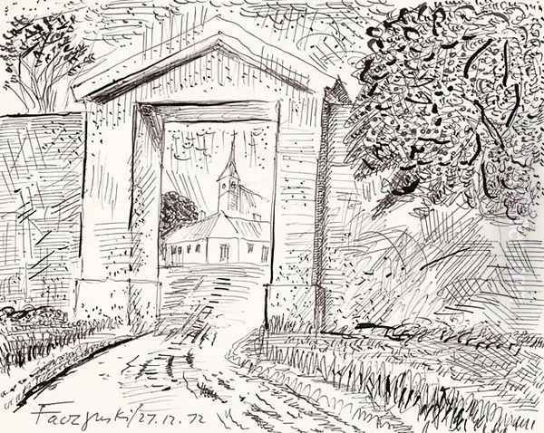 Gate - view 1