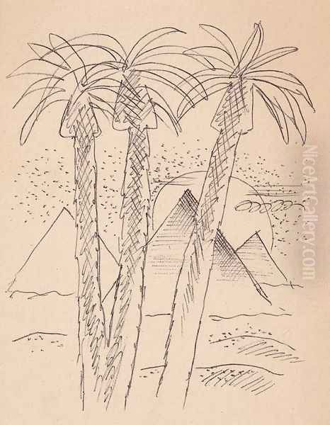 Palms and Pyramids - view 1