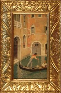 Campo De La Guerra, Venice by Joseph Edward Southall