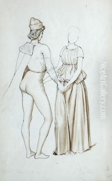 A Study Of Medievalcostume Figures - view 1