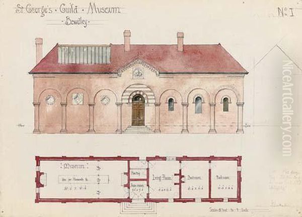 Design For The St George's Guild Museum, Bewdley - view 1