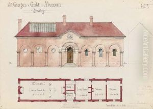 Design For The St George's Guild Museum, Bewdley by Joseph Edward Southall