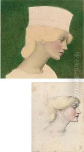 Study For The Princess In 'changing The Letter'