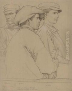 Cartoon For 'waiting For The Breeze'