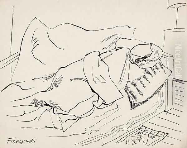 Sleeping Woman - view 1