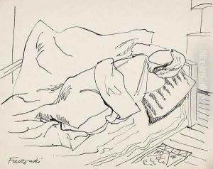 Sleeping Woman by Jerzy Faczynski