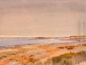 Gore Point Holme Towards Evening by Frank Southgate