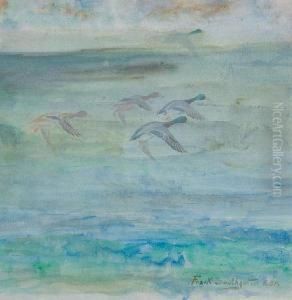 Mallards In Flight by Frank Southgate