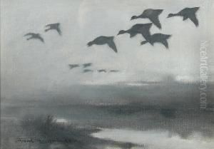 Wildfowl At Dawn, The North Norfolk Coast