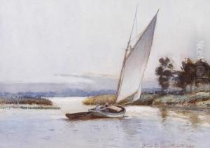 Entrance To Wroxham Broad by Frank Southgate