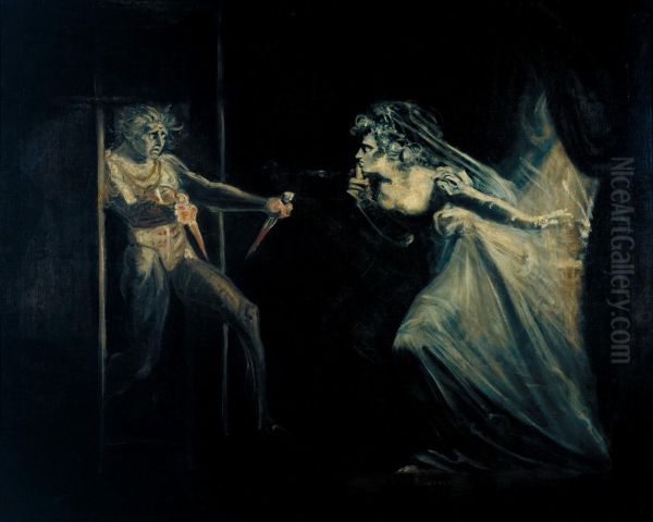 Lady Macbeth with the Daggers 1812 - view 1