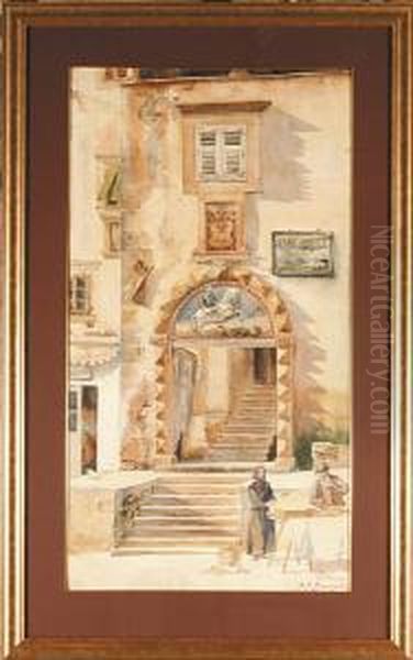 Portal Kosciola Sw. Michala Archaniola W Lovranie (chorwacja) - view 1