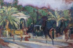 Passeggiata Al Pincio by Armando Spadini