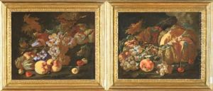 Nature Morte Con Frutta E Verdura by Giovanni Paolo Castelli Spadino