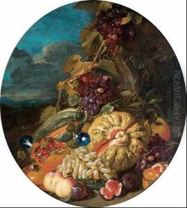 Natura Morta Di Frutta by Giovanni Paolo Castelli Spadino