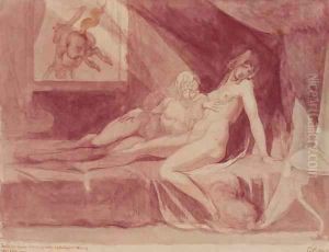 The Nightmare Leaving Two Sleeping Women by Johann Henry Fuseli